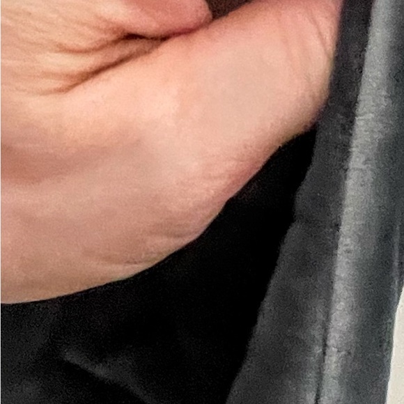 NWOT KAF HOME Haven Blue-Gray Velvet Pillow Cover - Picture 3 of 3